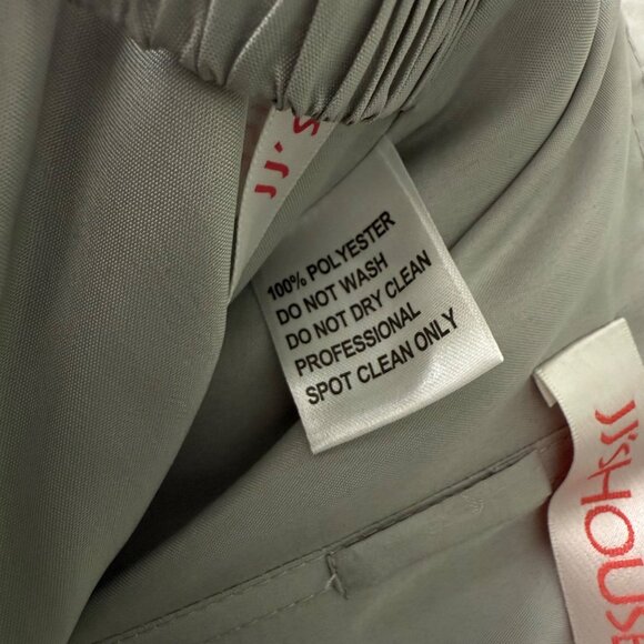 Strapless Embellished Silver Cocktail Dress By JJs House - Picture 7 of 12